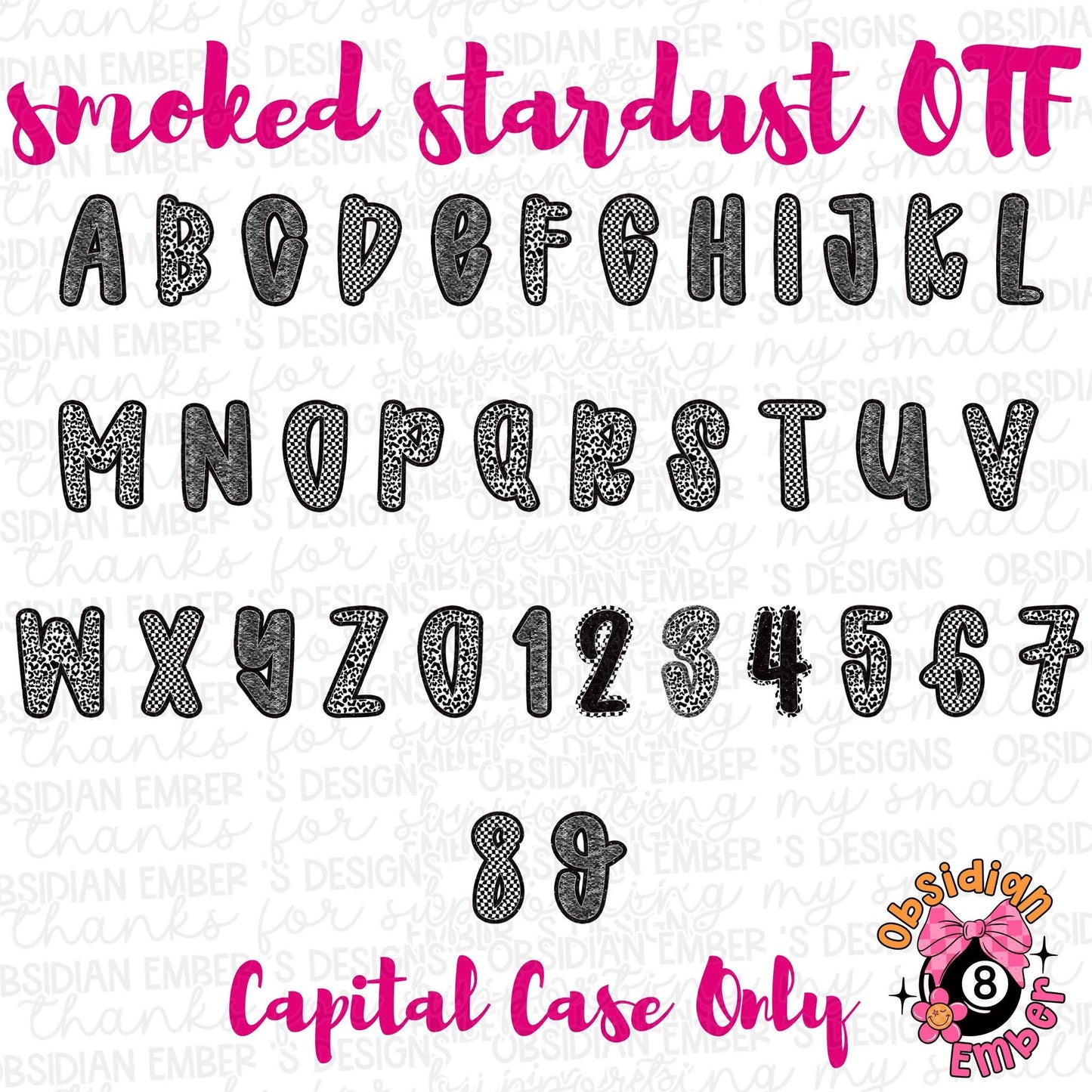 Smoked Stardust OTF Font