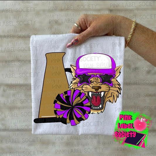 Purple wildcats png