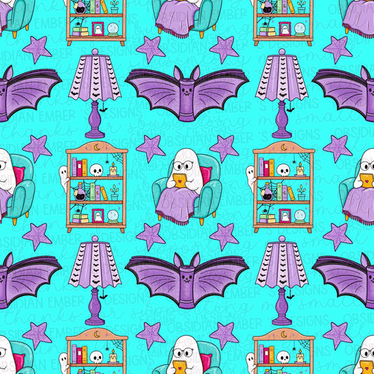 Spooky ghouls read seamless