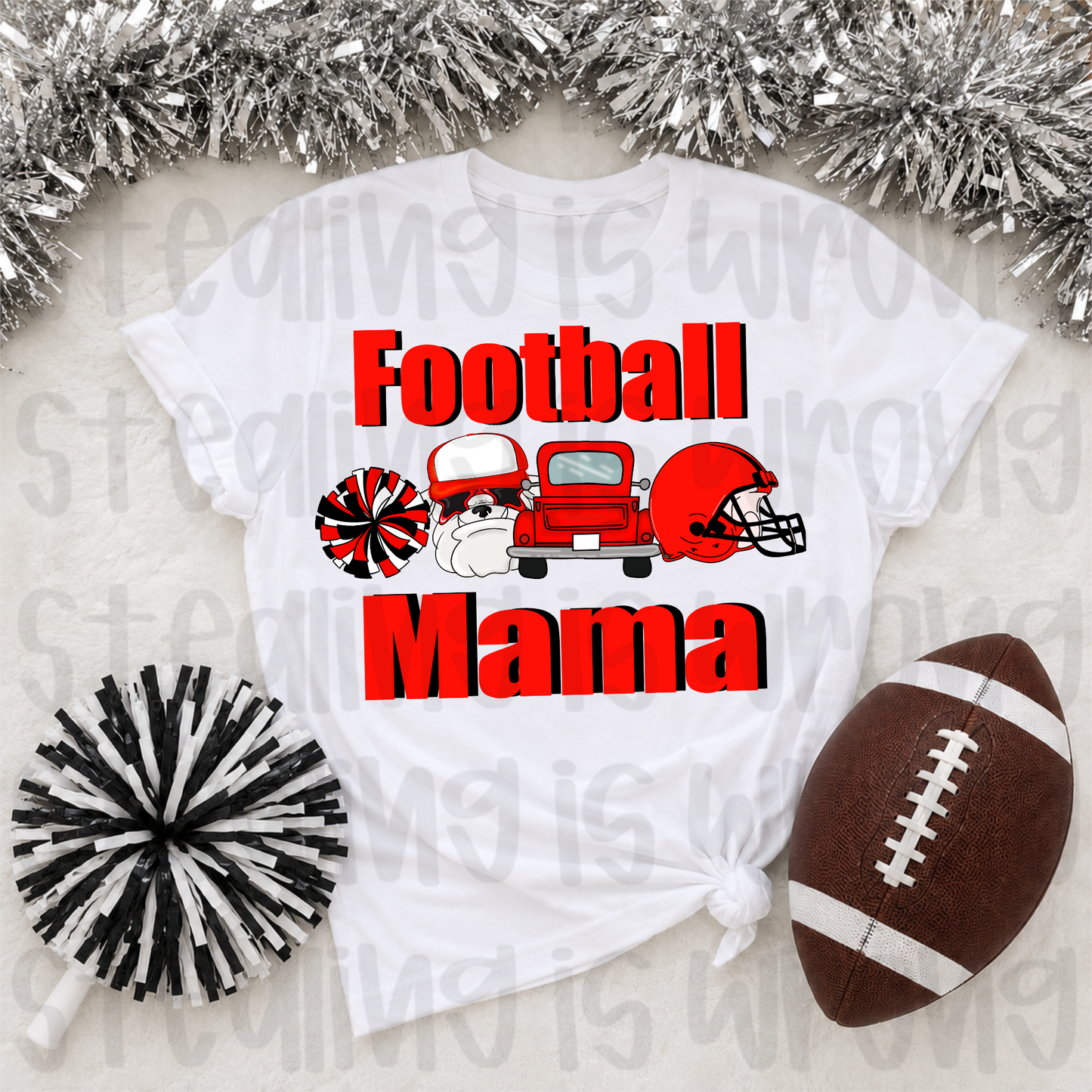 Bulldog football mama